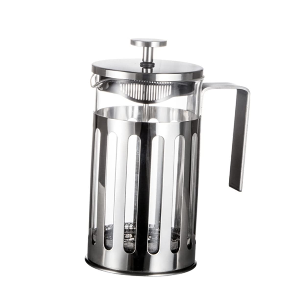 COLLBATH 304 Filter Teapot Pressure Coffee Pot Insulated Coffee Pot Double Walled Coffee Maker Double Walled Coffee Press High Borosilicate Teapot Heat Resistant Glass