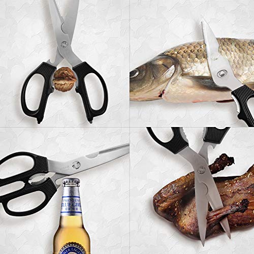 image for LAMIGA Kitchen Shears/Scissors,Heavy Duty Meat Scissors, Dishwasher Sa