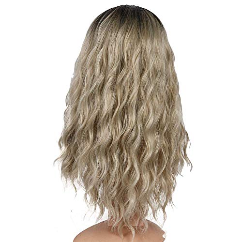 Perruque perm dégradé de couleur solution volume pour cheveux courts bouclés
