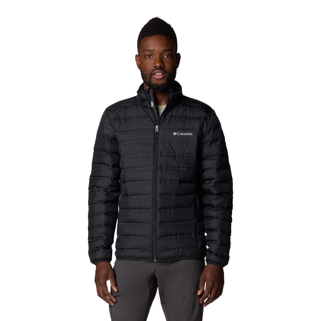 Columbia Herren-Daunenjacke Lake 22 II – Schwarz, Größe S