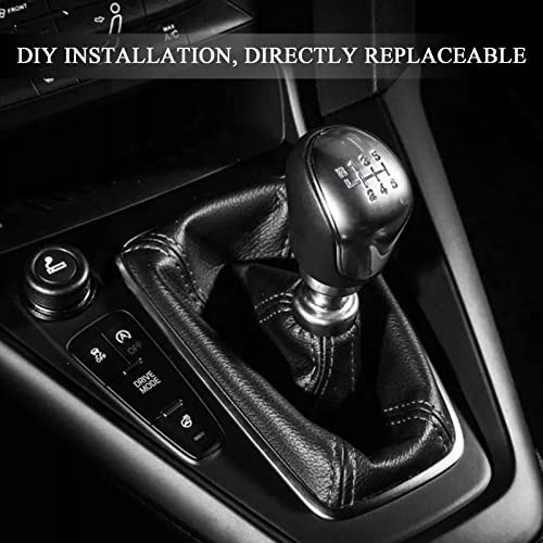 Beypovk Car Shift Knob Dust Cover, Universal Pu Leather Gear Shift Boots Cover For Most Manual/Automatic Cars (Black) #TOP3