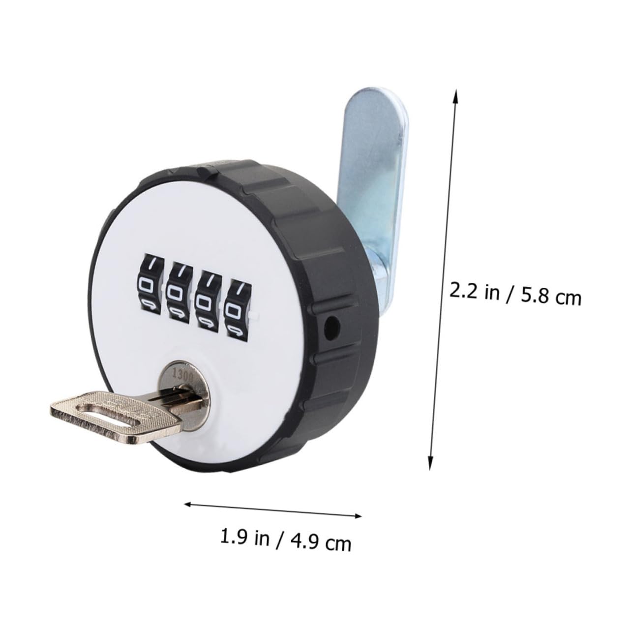 BESTonZON 2pezzi Serratura Per Armadietti e Combinazione Facile Installazione e Resistente Urti Protezione Per e