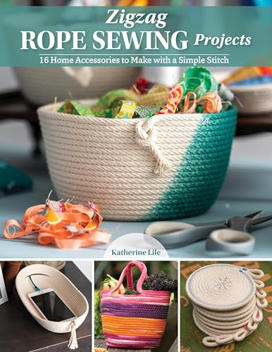 Zigzag Rope Sewing Projects: 16 Home Accessories to Make with