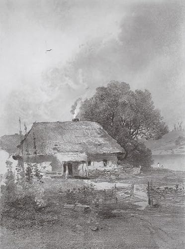 Tableaux Toile Paysage ukrainien Savrasov pour Grand Mur Vide Salon 60x90cm