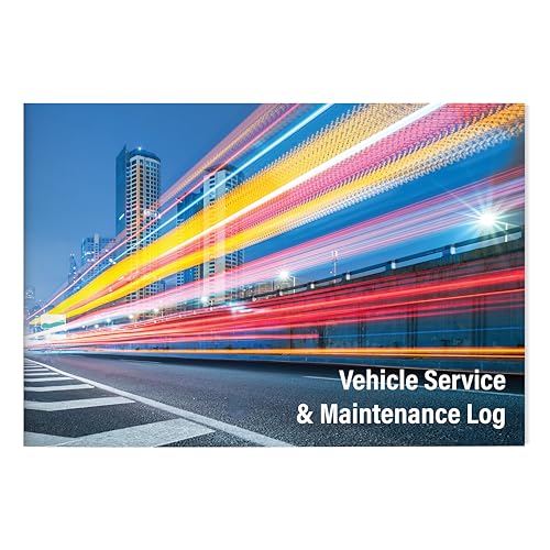 Vehicle Service & Repair History Book - For All Makes Of Car/Van & MotorCycle - Service & Maintenance Record Book - A5 landscape with space for 36 services/maintenance records - Maximise Vehicle Value