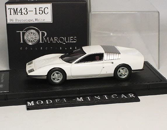 Amazon | 白 Top Marques 1/43 フェラーリ Ferrari P6 Prototype