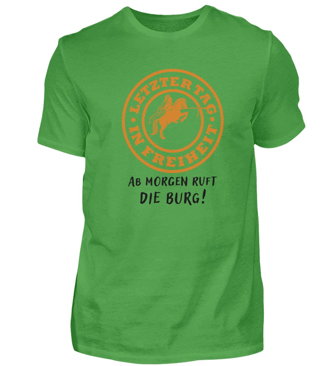 generisch Ginebra el último día en Libertad: Despedida de Soltero, JGA – Camiseta para Hombre Verde XXL