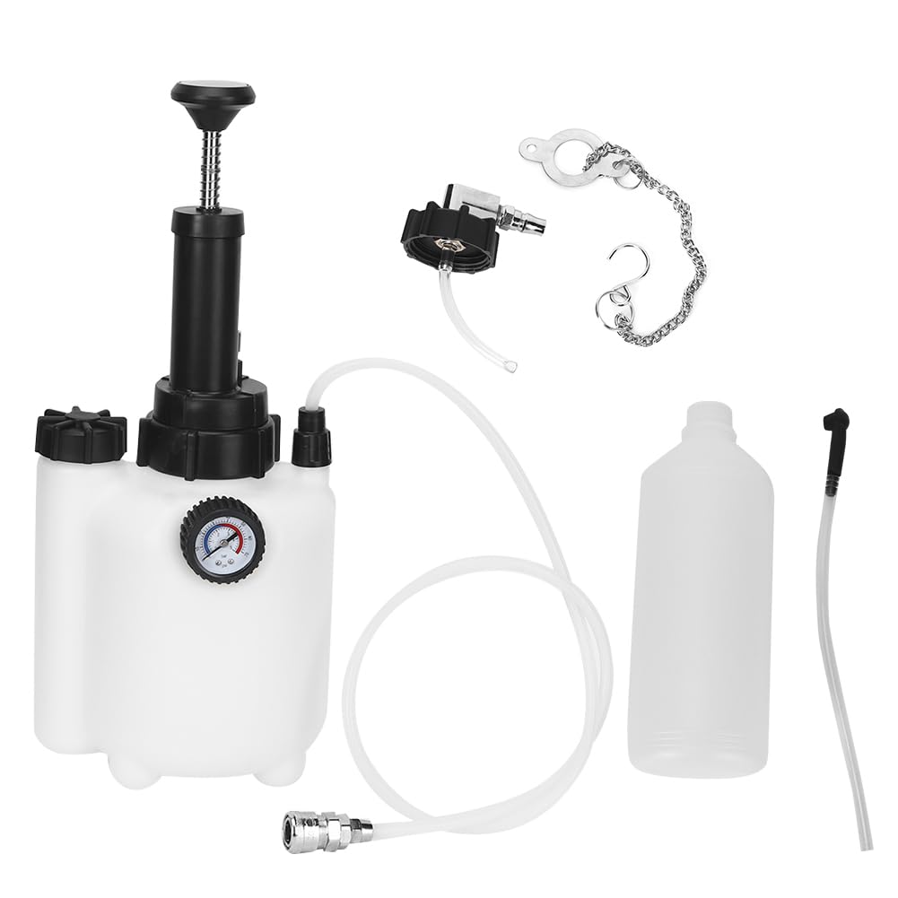 Extractor neumático de líquido de frenos Herramienta dispensadora de aceite de motor 3L Gran capacidad Absorción rápida de aceite para caja de cambios de vehículo Cambio de
