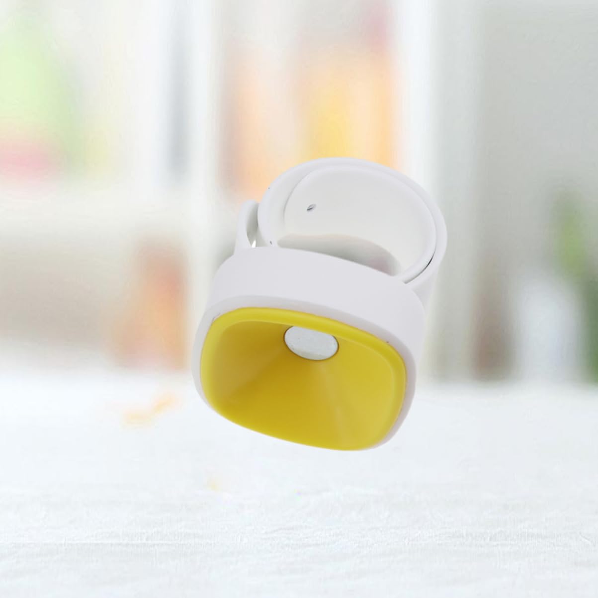 Housoutil 3 Stück Magnetisches Nadelkissen Armband Kreativer Handgelenk Aufbewahrer für Nähnadeln und Stecknadeln für DIY Projekte und Handarbeiten Zufällige Farben