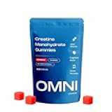 Creatine Monohydrate Gummies - Supports Muscle Growth, Recovery & Brain Function - Convenient & Easy to Take - Great Tasting Watermelon Flavor - 1g per Gummy, Low Sugar - 90 Count