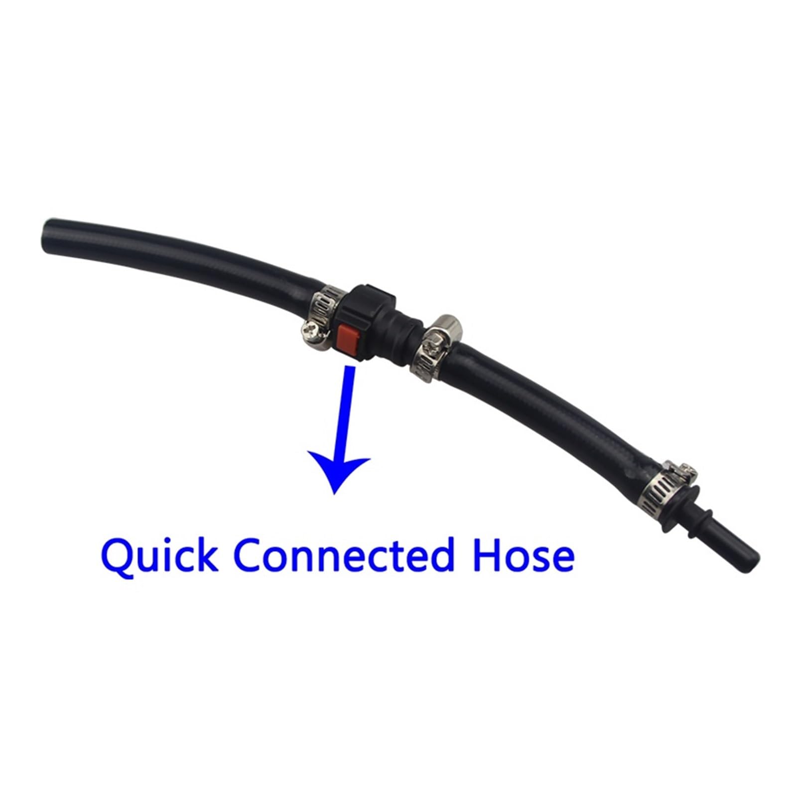 Manometro del Tester di Pressione della Pompa di Iniezione del Carburante A Collegamento Rapido con Valvola 0~100 PSI per Auto, Moto, Camion