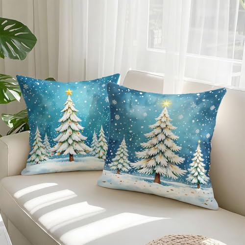 Housse coussin 65x65cm velours bleu foncé imperméable haut de gamme salon - 3