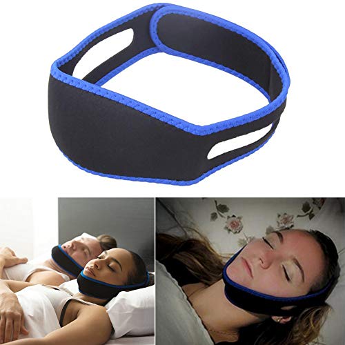 BESTT Detener el ronquido Correa de la Barbilla: Detener el Almacenamiento Roncar el ronquido Dormir contra el sueño Apnea Cinturón Nariz Solución para el Cuidado de la Salud Herramientas nocturnas