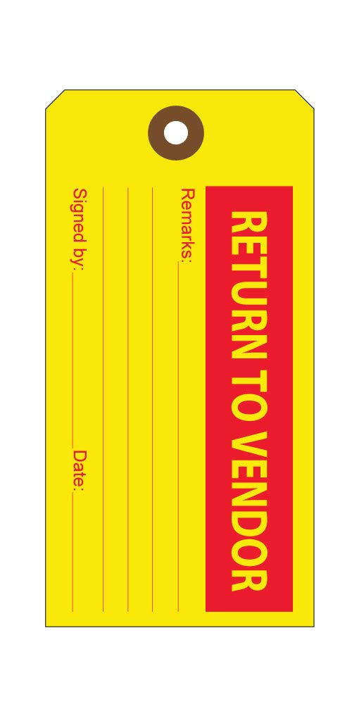 Buy Production Quality Control Tags Best Equipment Status HangTag