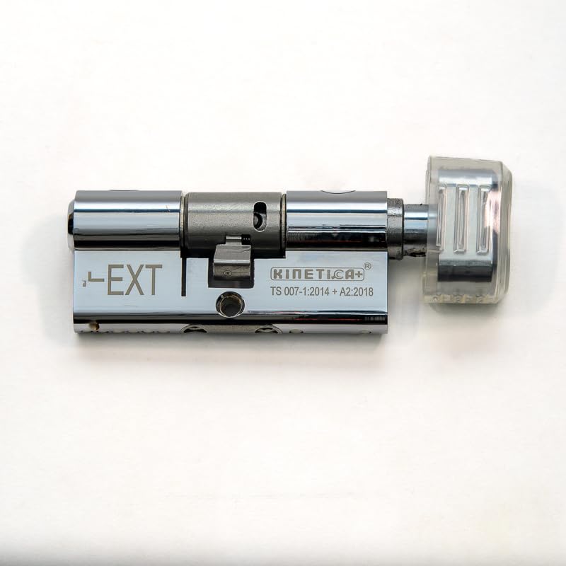 UAP Kinetica+ K4 3* Kitemarked Key & Turn Euro Cylinder Door Lock, Unparalleled Home Security & Safety System, with Bio Key - Image 3