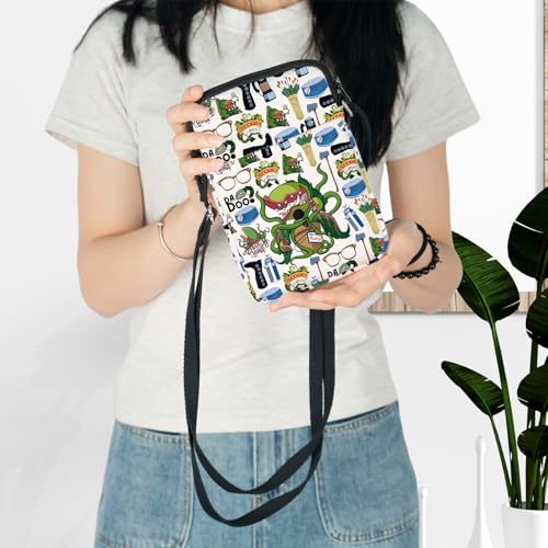 LEVLO Audrey II Musical Crossbody Bag Seymour & Audrey Gifts Audrey Plant Shoulder Bag Suddenty Seymour Musical Merch3