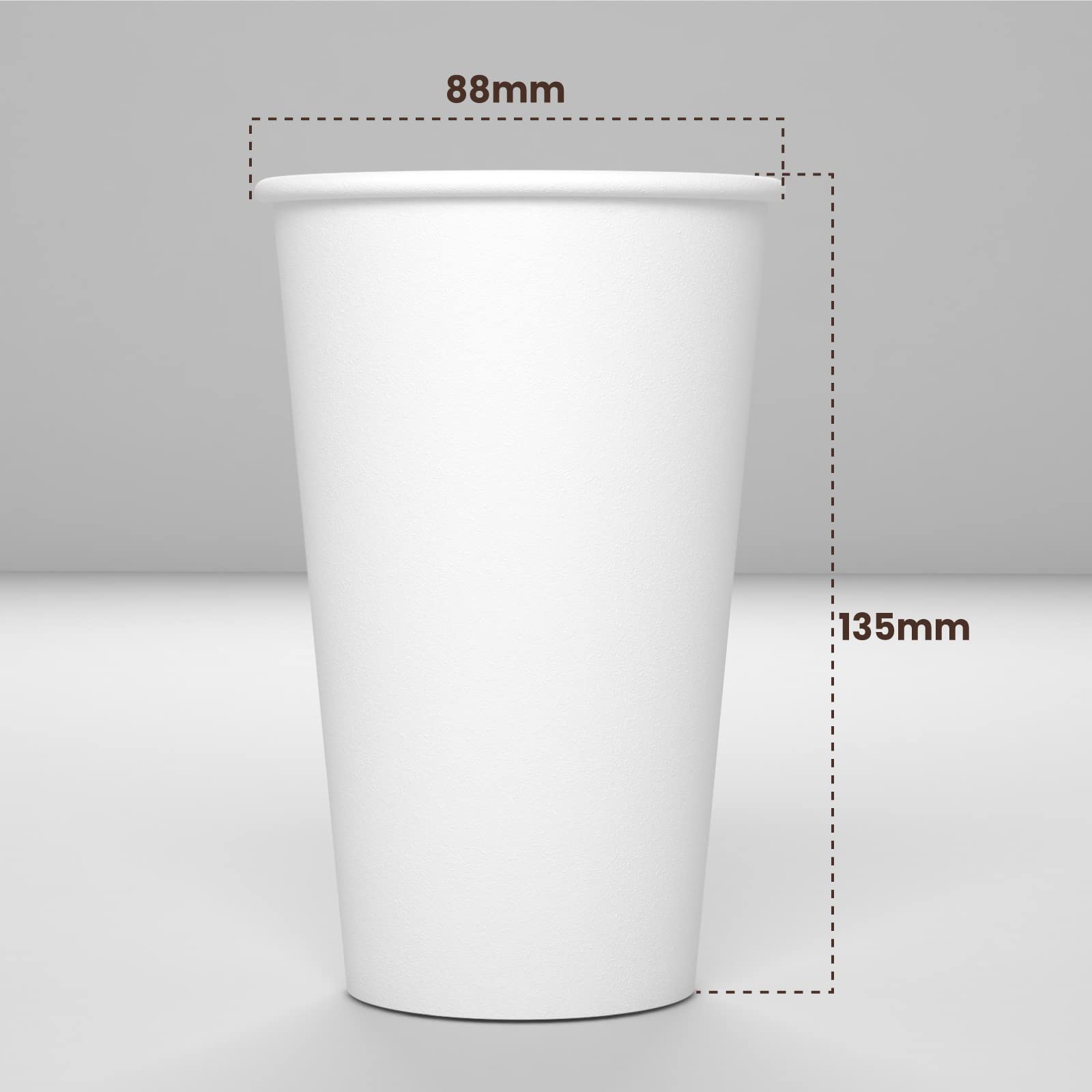 500 Bicchieri Caffè ASPORTO in Carta 480ml con COPERCHIO in Carta Bevande Calde e Fredde Tè Infusi Acqua Cappuccino sono Ecologici Biodegradabili Tazze Monouso Colorate + 500 Coperchi con Beccuccio