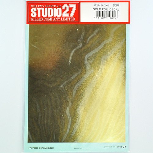 GOLD FOIL DECAL (japan import)