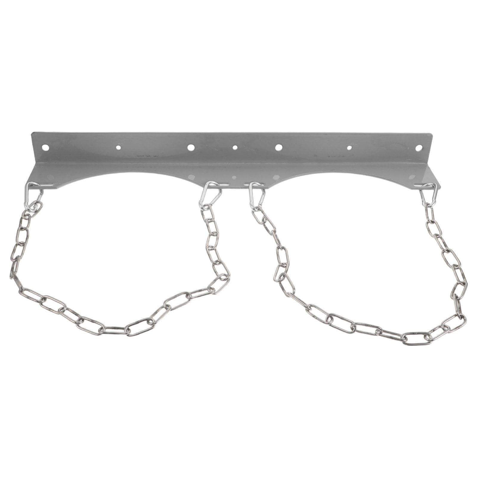 Soporte para cilindros de gas de acero inoxidable BESPORTBLE con diseño robusto de pared