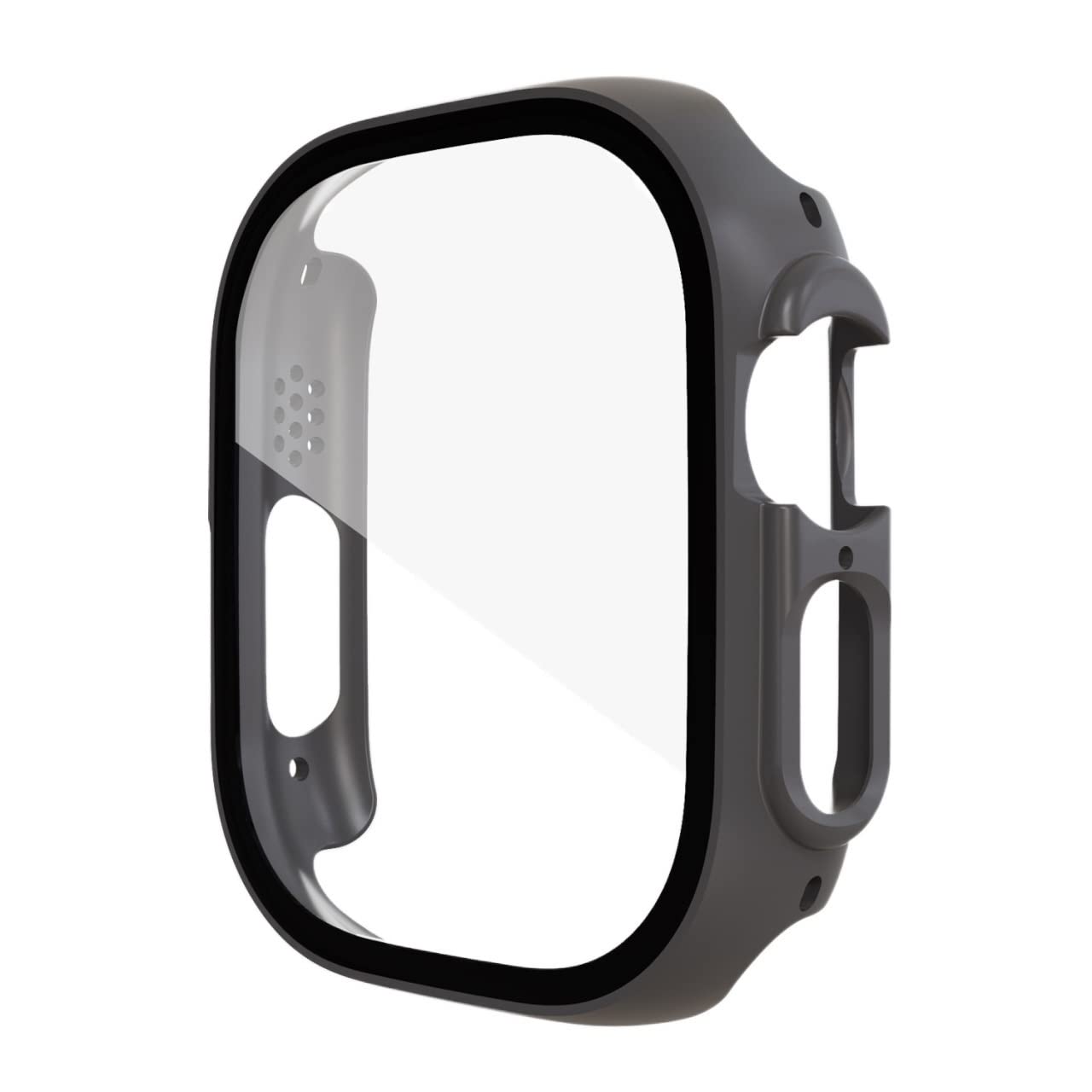 Protection Apple Watch SE coque bumper iWatch 40mm verre trempé gris