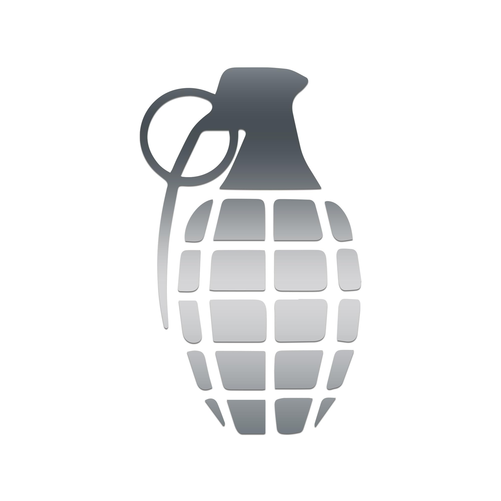 Amazon.com - Hand Grenade Sticker Vinyl Decal Notebook Car Window