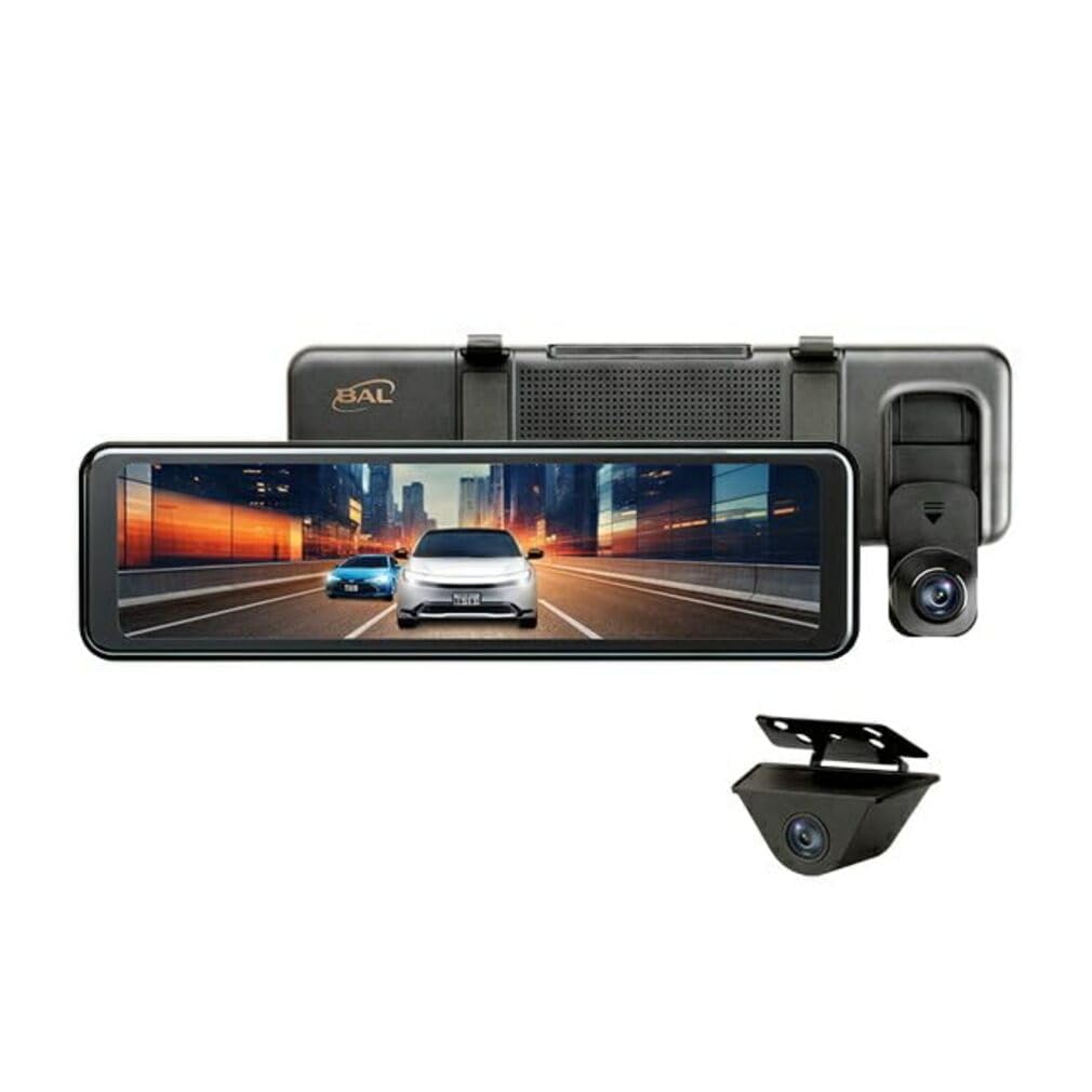Amazon | BAL (大橋産業) 前後2カメラミラー型ドライブレコーダー 日本