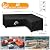 Kipiea Patio L-Shaped Sectional Sofa Cover, 420D Heavy-Duty Oxford Fabric Outdoor Sectional Cover with 6 Windproof Buckles, No Tears Anti UV No Fading (Right Facing, 104" x 83" L x 33.5" D x 31" H)