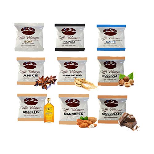 Vulcanus Kaffee – Kaffeepads – ESE 44 mm – Klassische Blend (150 Pads, MIX)
