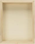 Da Vinci Pro Birch Wood Panel 1-5/8 Deep – 12x16 4-Pack - Fine Textured, Warp Resistant, Lightweight & Rigid – Perfect for Mounting Sanded Pastel or Watercolor Paper, Linen or Canvas