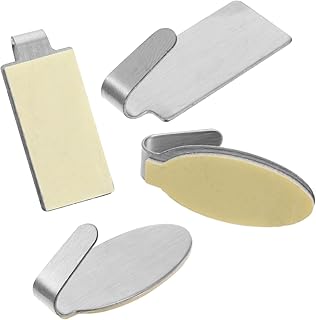 Cabilock 24pcs Hook up Towel Hooks Picture Hangers Metal Clothes Hanger Bathroom Adhesive Hooks Decorative Wall Hook Kitchen Wall Mounted Hook Bathroom Hangers Bathroom Adhesive Hangers Key