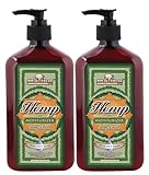 Malibu Tan Body Lotion for Dry Skin Hemp Moisturizer, 18 fl oz - 2-