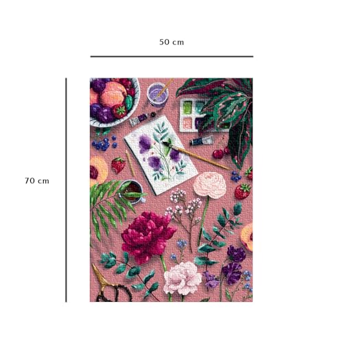 Puzzle 1000 pièces : Carte à 'encrerie : 'atelier Ravensburger Nathan - vue 6