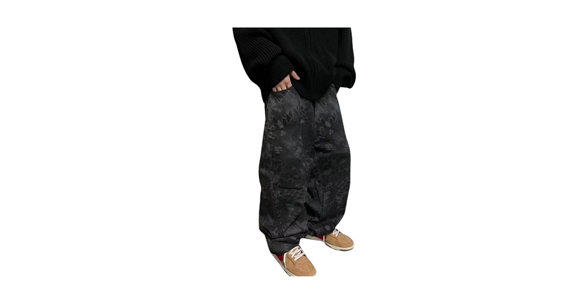 パンツ GIBOUS SNAKE SCORPION POCKET BAGGY PANTS gibous snake scorpion pocket baggy pants