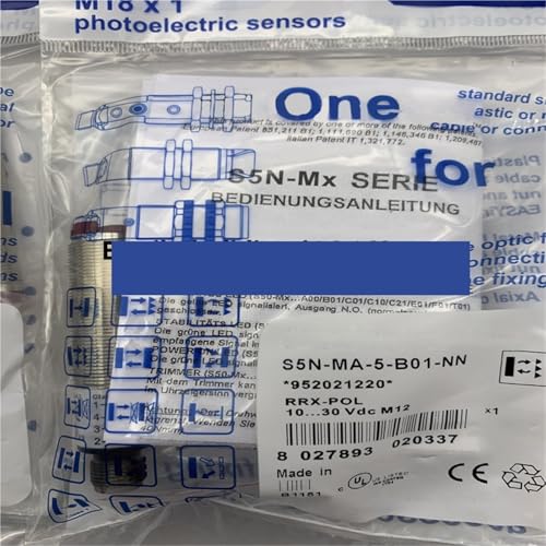 Sensor S5N-PL-5-B01-PP con detección óptica precisa para control de procesos 2