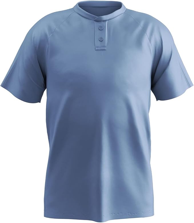 Amazon.com: CHAMPRO Youth Dri-Gear Two Button Jersey: Sports & Outdoors