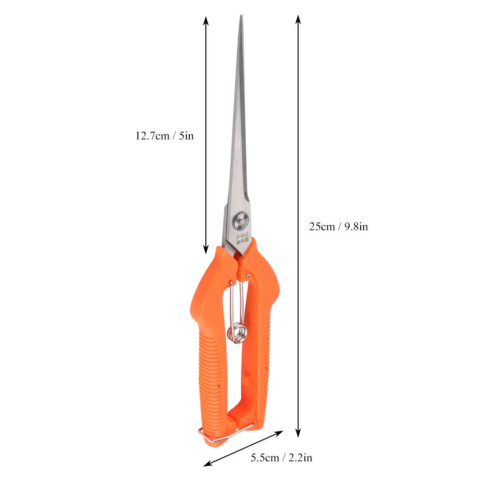 Gegong 250 mm élagage cisaillement jardin de cisaillement Cisseurs ciseaux Home Pruning Carear Jardin Twear Carement Branche Toolet de jardinage pour la coupe de la brindille à fle