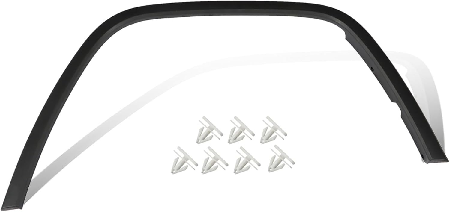 WFLNHB Front Passenger Side Black Wheel Molding Fender-Flare Replacement for Chero-kee 2011 2012 2013 2014 2015 2016 1MP38RXF1AE CH1291106