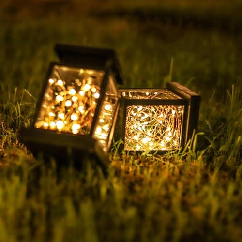 Lanternes d'extérieur à énergie solaire étanches pour entrée sombre