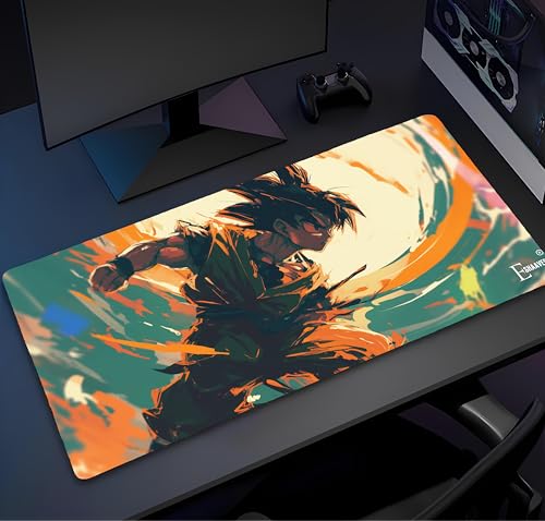 Image of Anime fearturing Large Gaming Mouse Pad, Extended Desktop Mat, 58 x 28 cm. (DS 12)