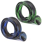 Cisolen 2 Fundas Protectoras para cañas de Pescar 35 mm * 170 cm Fundas para cañas de Pescar, protección para cañas.Protege la caña de Pescar de arañazos por colisión.