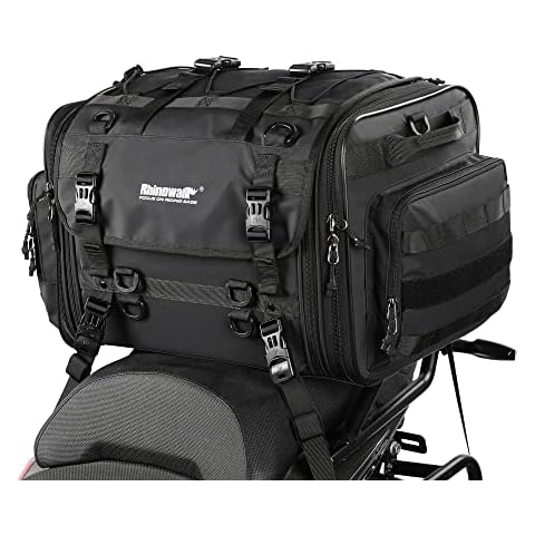 WILDKEN Expandable Large Motorcycle Tail Bag Cover