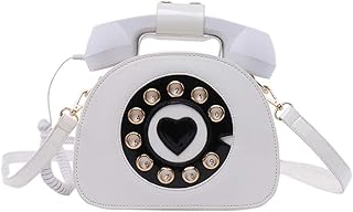 Ocobudbxw Borsa a Tracolla a Tracolla da Donna Borsa a Tracolla in Pelle PU a Forma di Telefono