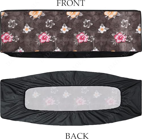 Image of Split AC Cover Combo Set 1.5 Ton | Indoor Outdoor Waterproof & Dustproof Protection | Durable, Breathable Fabric | These Covers Help Maintain Airflow | Brown
