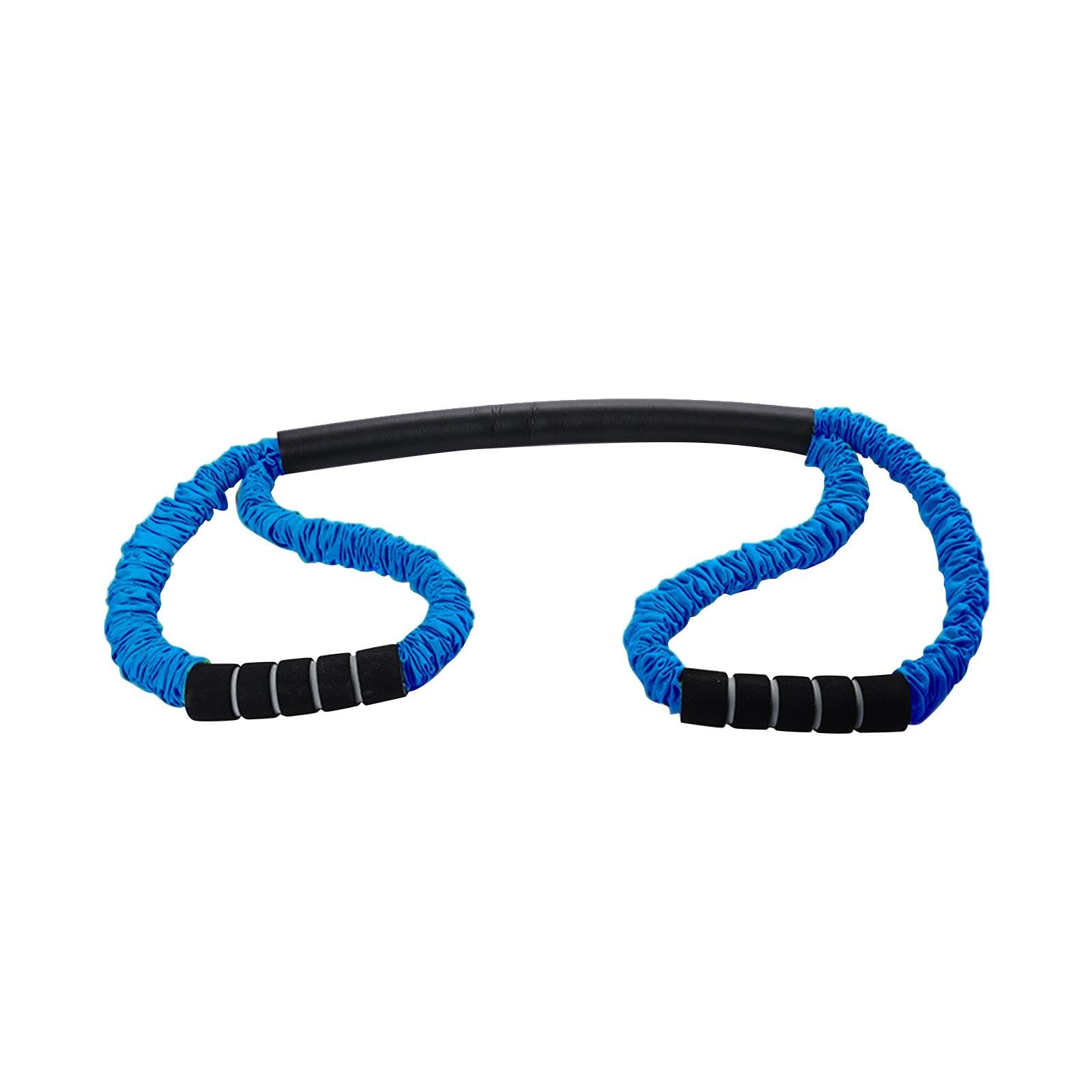 Boxing Resistance Band with Handles Home Gym Tension Rope Elastic Resistance Bands for Shadow Boxing Pilates Basketball Muscle Building MMA, Blue 25lb
