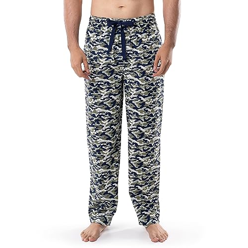 Wrangler Men's Printed Woven Micro-Sanded Cotton Sleep Pajama Pants
