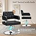 Polar Aurora Barber Chair Salon Chair for Hair Stylist with Hydraulic Pump Adjustable Height 360 Degrees Swivel Hair Chair Spa Beauty Equipment