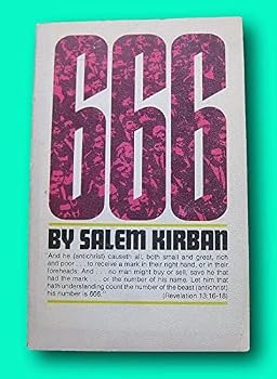 Hardcover RARE 666 by Salam Kirban - 1st PB 1970 - occult Satanism Devil Book