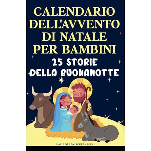 CALENDARIO DELL'AVVENTO DI NATALE PER BAMBINI Audiolibro Por Maria Grazia Sorrentino arte de portada