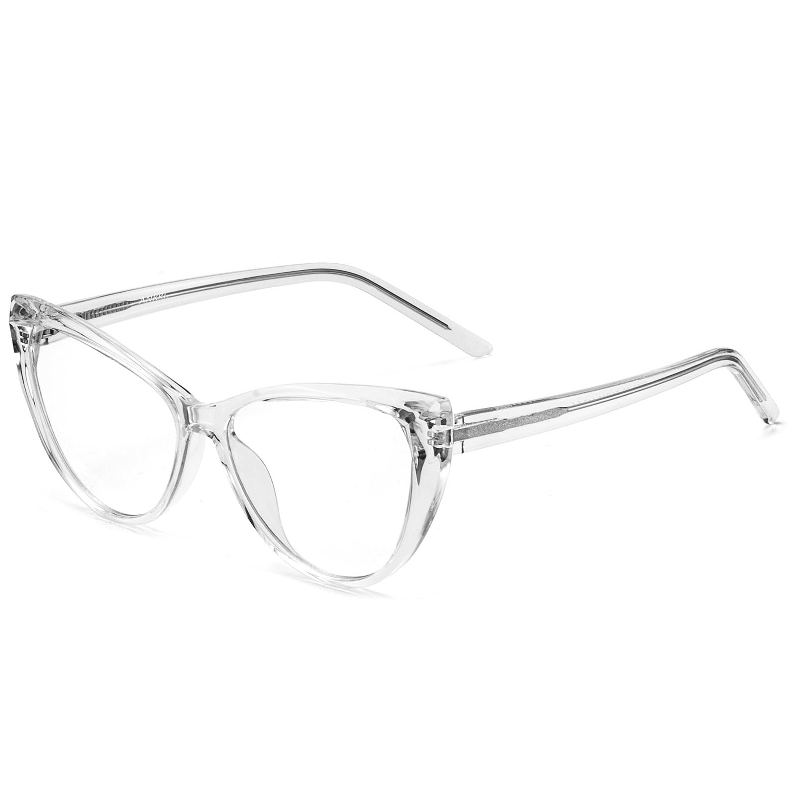 ANRRI Vintage Cat Eye Blue Light Blocking Glasses Women Trendy Cateye Non Prescription Eyeglasses Computer Gaming Glasses