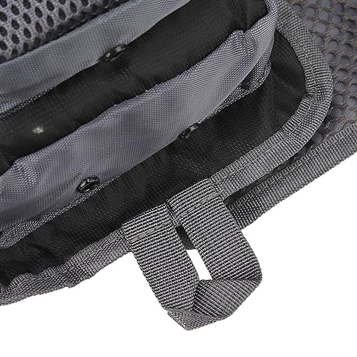 Colete de Pesca Com Alça, Pacote de Colete de Pesca Com Malha Forrada Com 8 Bolsos Em Tecido Oxford